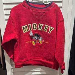 Vintage Mickey Mouse Kids Crewneck